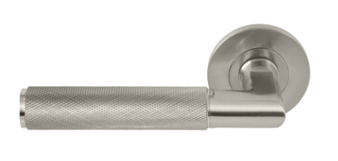 Windsor Premium NZ NIDO Lumina Rose Lever Set - Diamond Knurl  Price Per Pair Available in 7 Colours