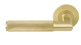 Windsor Premium NZ NIDO Lumina Rose Lever Set - Diamond Knurl  Price Per Pair Available in 7 Colours