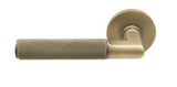 Windsor Premium NZ NIDO Lumina Rose Lever Set - Diamond Knurl  Price Per Pair Available in 7 Colours