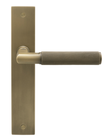 Windsor Premium NZ NIDO Lumina Longplate Dummy Lever Left Hand - Diamond Knurl Available in 7 Colours