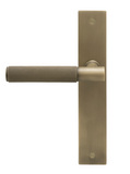 Windsor Premium NZ NIDO Verge Longplate Lever Set - Diamond Knurl   Price Per Pair Available in 7 Colours