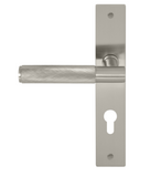 Windsor Premium NZ NIDO Verge Longplate Lever Set E85 - Diamond Knurl  Price Per Pair Available in 7 Colours