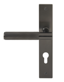 Windsor Premium NZ NIDO Verge Longplate Lever Set E85 - Diamond Knurl  Price Per Pair Available in 7 Colours