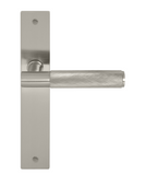 Windsor Premium NZ NIDO Verge Longplate Dummy Lever Left Hand - Diamond Knurl  Available in 7 Colours