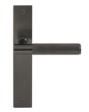 Windsor Premium NZ NIDO Verge Longplate Dummy Lever Left Hand - Diamond Knurl  Available in 7 Colours