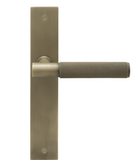 Windsor Premium NZ NIDO Verge Longplate Dummy Lever Left Hand - Diamond Knurl  Available in 7 Colours