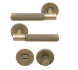 Windsor Premium NZ NIDO Verge Rose Privacy Set - Diamond Knurl Available in 7 Colours