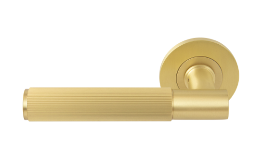 Windsor Premium NZ NIDO Verge Rose Lever Set Linear Knurl Price Per Pair - Available in 7 Colours