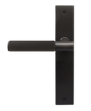 Windsor Premium NZ NIDO Verge Longplate Lever Set - Linear Knurl Price Per Pair Available in 7 Colours