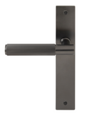 Windsor Premium NZ NIDO Verge Longplate Lever Set - Linear Knurl Price Per Pair Available in 7 Colours