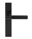 Windsor Premium NZ NIDO Verge Longplate Dummy Lever Left Hand - Linear Knurl Available in 7 Colours