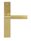 Windsor Premium NZ NIDO Verge Longplate Dummy Lever Left Hand - Linear Knurl Available in 7 Colours