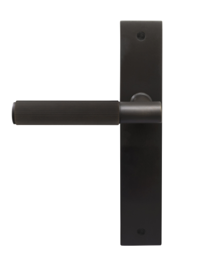 Windsor Premium NZ NIDO Verge Longplate Dummy Lever Right Hand - Linear Knurl Available in 7 Colours