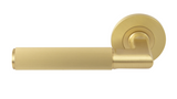 Windsor Premium NZ NIDO Lumina Rose Lever Set - Linear Knurl  Price Per Pair Available in 7 Colours