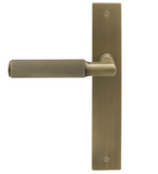 Windsor Premium NZ NIDO Lumina Longplate Lever Set - Linear Knurl  Price Per Pair Available in 7 Colours