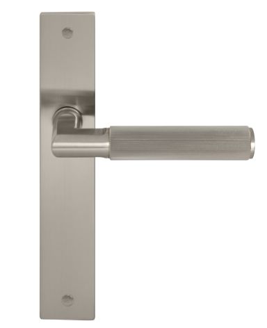 Windsor Premium NZ NIDO Lumina Longplate Dummy Lever Left Hand  - Linear Knurl Available in 7 Colours