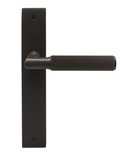 Windsor Premium NZ NIDO Lumina Longplate Dummy Lever Left Hand  - Linear Knurl Available in 7 Colours