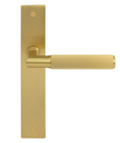 Windsor Premium NZ NIDO Lumina Longplate Dummy Lever Left Hand  - Linear Knurl Available in 7 Colours