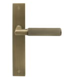 Windsor Premium NZ NIDO Lumina Longplate Dummy Lever Left Hand  - Linear Knurl Available in 7 Colours