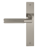 Windsor Premium NZ NIDO Lumina Longplate Dummy Lever Right Hand  - Linear Knurl Available in 7 Colours