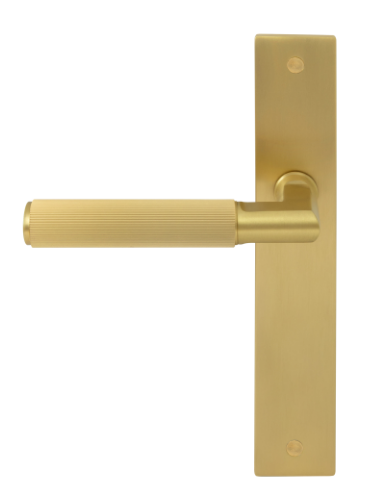 Windsor Premium NZ NIDO Lumina Longplate Dummy Lever Right Hand  - Linear Knurl Available in 7 Colours