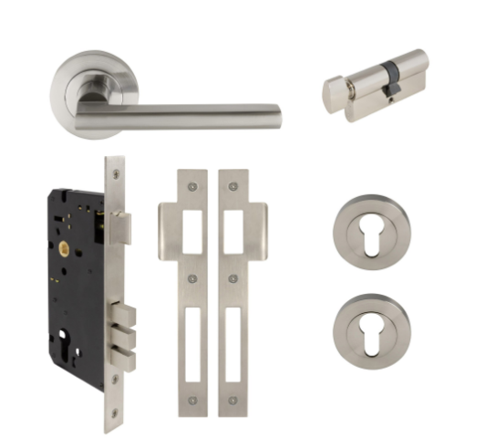 Windsor Premium NZ Futura - Apex Locking Set Price Per Set - Matt Black ,Brushed Nickel & Powder Coat