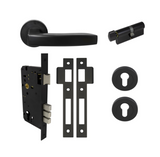 Windsor Premium NZ Futura - Corbel Locking Set Price Per Set - Matt Black ,Brushed Nickel & Powder Coat