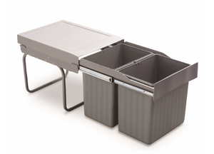 Sige Italian European Hand Pull Bin Cabinet Width 400mm - 32Litre & 42 Litre