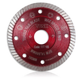 Tusk Heavy Duty Turbo Tile Blades 105mmx 1.2/0.8 x 8 x 22.23 ,115mm x 1.2/0.8 x 8 x 22.23 & 125mm x 1.2/0.8 x 8 x 22.23