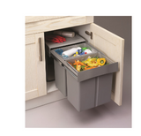 Sige Italian European Hand Pull Bin Cabinet Width 400mm - 32Litre & 42 Litre