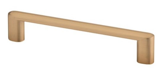 Archant Heritage Anzio D Handle Brushed Brass - Available in 4 Sizes  : 128mm ,160mm ,256mm & 320mm