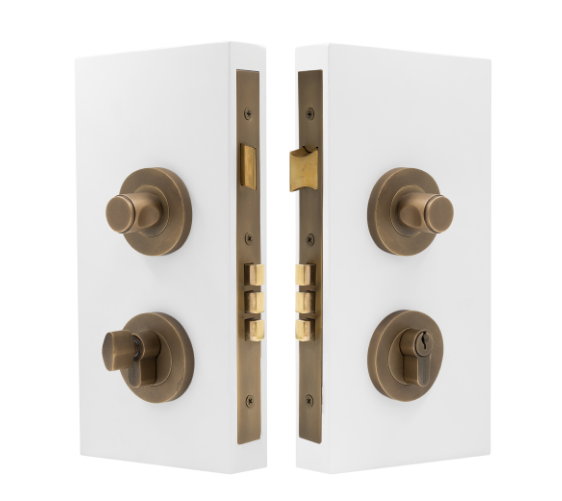 Windsor Premium NZ NIDO Double Turn Lock Kit - Plain  Available in 7 Colours