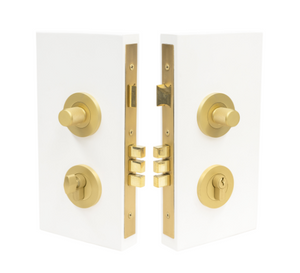 Windsor Premium NZ NIDO Double Turn Lock Kit - Diamond Knurl  Available in 7 Colours