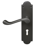 Windsor Premium NZ Traditional Victorian Longplate Lever Lock  Price Per Pair - Available in 11 Colours