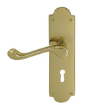 Windsor Premium NZ Traditional Victorian Longplate Lever Lock  Price Per Pair - Available in 11 Colours