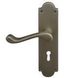 Windsor Premium NZ Traditional Victorian Longplate Lever Lock  Price Per Pair - Available in 11 Colours