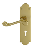 Windsor Premium NZ Traditional Victorian Longplate Lever Lock  Price Per Pair - Available in 11 Colours