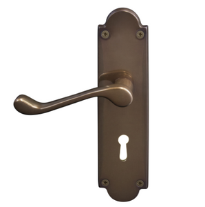 Windsor Premium NZ Traditional Victorian Longplate Lever Lock  Price Per Pair - Available in 11 Colours