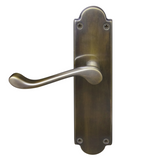 Windsor Premium NZ Traditional Victorian Longplate Lever Latch Price Per Pair - Available in 11 Colours