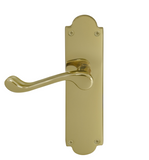 Windsor Premium NZ Traditional Victorian Longplate Lever Latch Price Per Pair - Available in 11 Colours