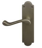 Windsor Premium NZ Traditional Victorian Longplate Lever Latch Price Per Pair - Available in 11 Colours