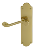 Windsor Premium NZ Traditional Victorian Longplate Lever Latch Price Per Pair - Available in 11 Colours