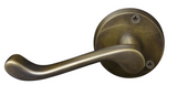 Windsor Premium NZ Traditional York Victorian Round Rose Lever Set Price Per Pair - Available in 11 Colours