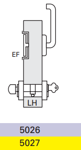 Cavity Slider For Doors Cavilock CL100 Left Hand Flushturn/Right Hand Lever & Right Hand Key/Left Hand Turn Exit Free -Satin Chrome & Polished Brass