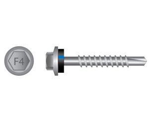 Fortress Hex Washer Face Tek With Neo Self-Drilling Screw 12G-14 x 20mm ,12G-14 x 35mm & 12G-14 x 45mm Class 4- Pack of 200