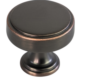 Archant Heritage Calgary Knob, 40mm - Available in 3 colours : American Copper , Brass & Brushed Nickel