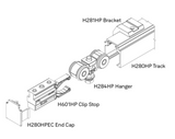 HENDERSON HUSKY 120 PRO ALUMINIUM TRACK ANODISED - LENGTH 2000MM ,3000MM ,4000MM ,6000MM