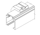 HENDERSON HUSKY 120 PRO ALUMINIUM TRACK ANODISED - LENGTH 2000MM ,3000MM ,4000MM ,6000MM