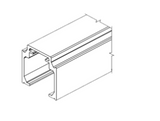 HENDERSON HUSKY 120 PRO ALUMINIUM TRACK ANODISED - LENGTH 2000MM ,3000MM ,4000MM ,6000MM