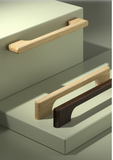 Archant Heritage Caorle Handle Oak Dark Brown & Lacquered - 160mm & 320mm